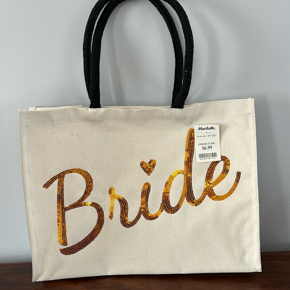 Bridal tote bag